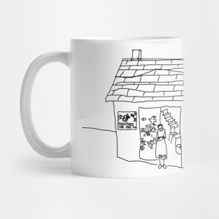 Maud, art and folklore in small bottle by BN18 Mug